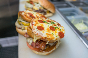 Pizza burger