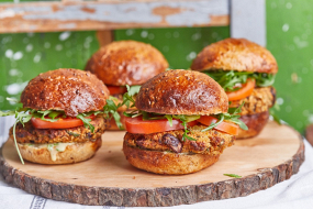 Vegetáriánus burger