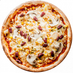 Vegetáriánus pizza