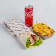 Chicken BBQ Wrap Menü
