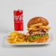 Hulk Burger Menü