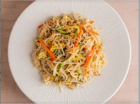 SPAGHETTI DI RISO VEGGIE 🍃