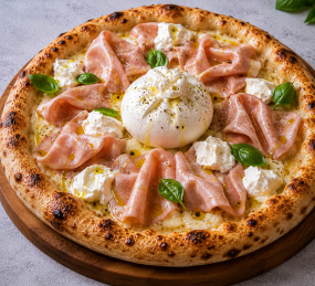     Burrata & Mortadella
