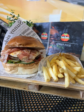 Ham&Egg's Burger Menü