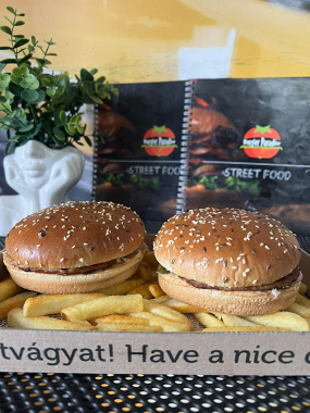 Junior Dupla Burger Menü