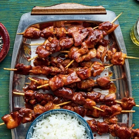 Brochettes de poulet