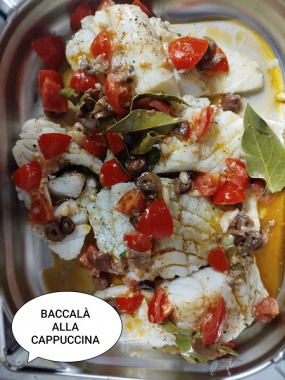 BACCALA' ALLA CAPPUCCINA 