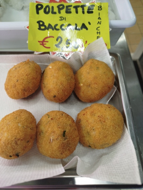 POLPETTE DI BACCALA'