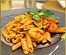 PENNE ZUCCHINE GAMBERETTI