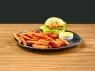 Crispy-Chicken-Burger Menü - Abholung