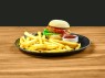 Veggie Burger Menü