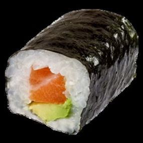 Maki saumon , avocat
