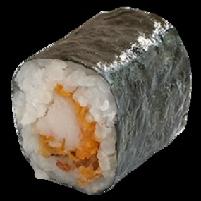 Maki poulet , oignons frits