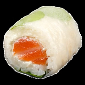 Spring Rolls saumon , cheese , menthe , coriandre
