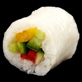 Spring Rolls poulet , mangue , poivron , menthe , coriandre
