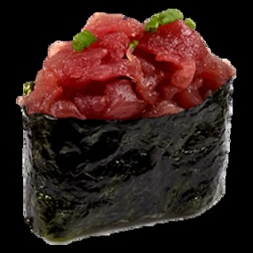 Gunkan tartare de thon