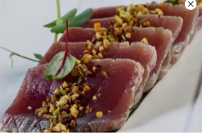 032/ TATAKI DI TONNO E PISTACCHIO