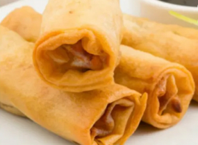 106/ INVOLTINI DI GAMBERI E VERDURE