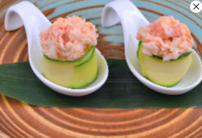 128/ GUNKAN ZUCCHINA EBI