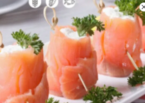 317/ INVOLTINI DI SALMON