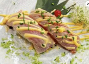 329/ NIGIRI MANGO FLAMBÉ