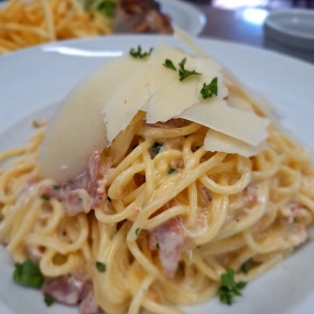 SPAGHETTI  CARBONARA  