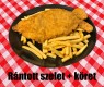 Rántott szelet + köret