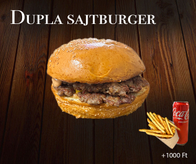 Dupla sajtburger