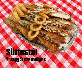 2 személyes sültestál