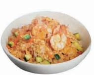 30. RISO CON GAMBERI SALTATE E UOVA