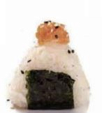 253. ONIGIRI SPICY SAKE 🌶( 2 pz. )
