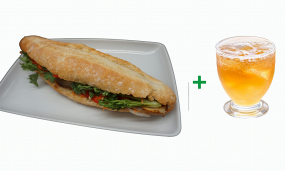 B1 - Vietnam-Baguette + Eistee