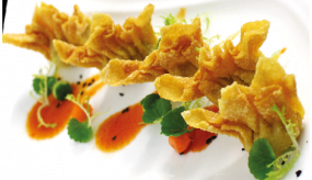 12 - gebackene Wantans