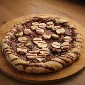 pizza nutella  banane