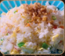 ARROZ BLANCO CON VERDURAS FRESCAS Y HUEVO.[SALSA WOK]
