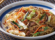 FIDEOS CON TERNERA [SALSA WOK]