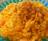 ARROZ TAILANDÉS CON POLLO [SALSA CURRY]