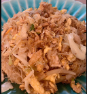 FIDEOS CON VERDURAS FRESCAS Y HUEVO[SALSA WOK]