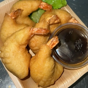 5 beignets crevettes