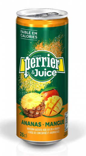 Perrier Juice Ananas Mangue 33cl