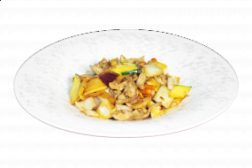 DM7. Kuracia pečienka na cibuľke  250g 