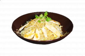 DM20. Ryžové cestoviny zapekané s kuracím mäsom  300g