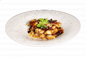 DM22. Tori Don - chrumkavé kuracie mäso zo stehna zaliate omáčkou 300g 