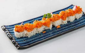 114. SPICY SAKE ROLL 🌶️