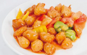 188. POLLO IN SALSA AGRODOLCE