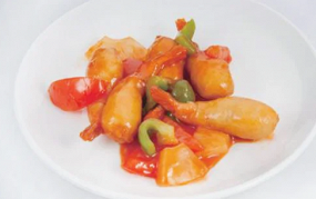 199. GAMBERI CON SALSA AGRODOLCE