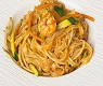 750. Spaghetti thai con gamberi*