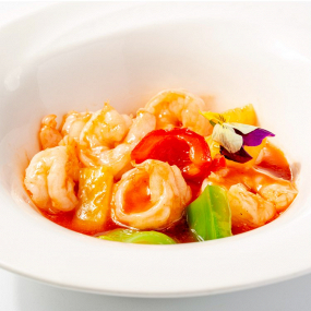 763. Gamberi agrodolce*