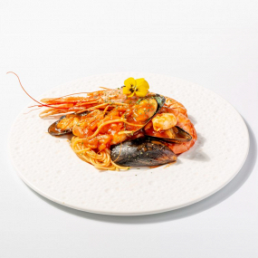 902. Spaghetti allo scoglio*