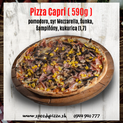 Pizza Capri  590g